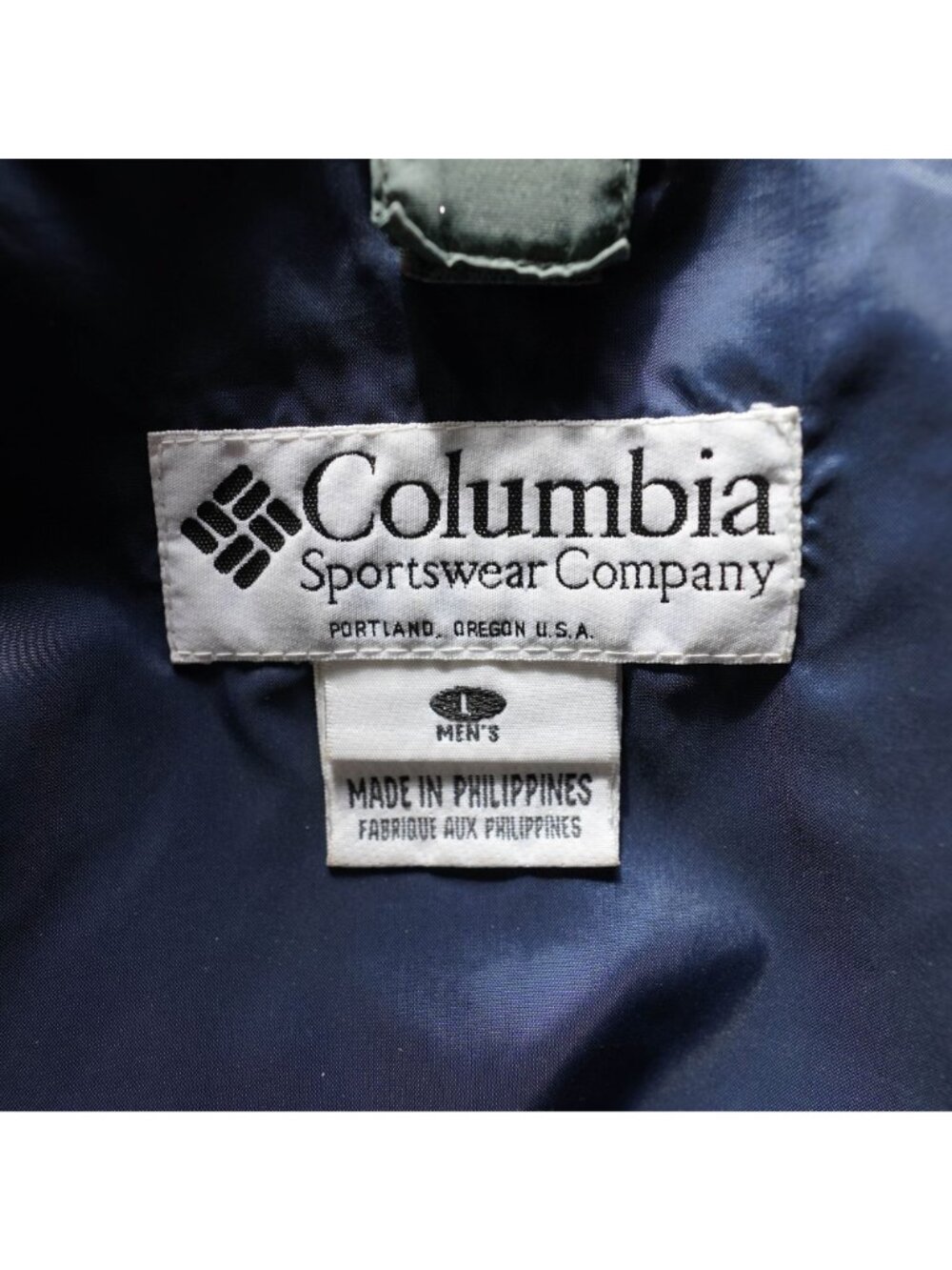 Y2K Columbia Bugaboo Jacket Mens L Green ColorBlock Winter Coat Shell Only - Picture 6 of 11
